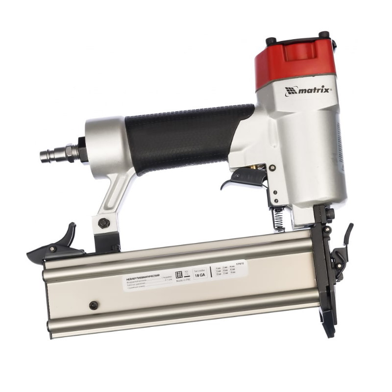 Пневматический степлер Matrix 57410 (рабочее давление 4-7 бар, вес 1.12 кг)