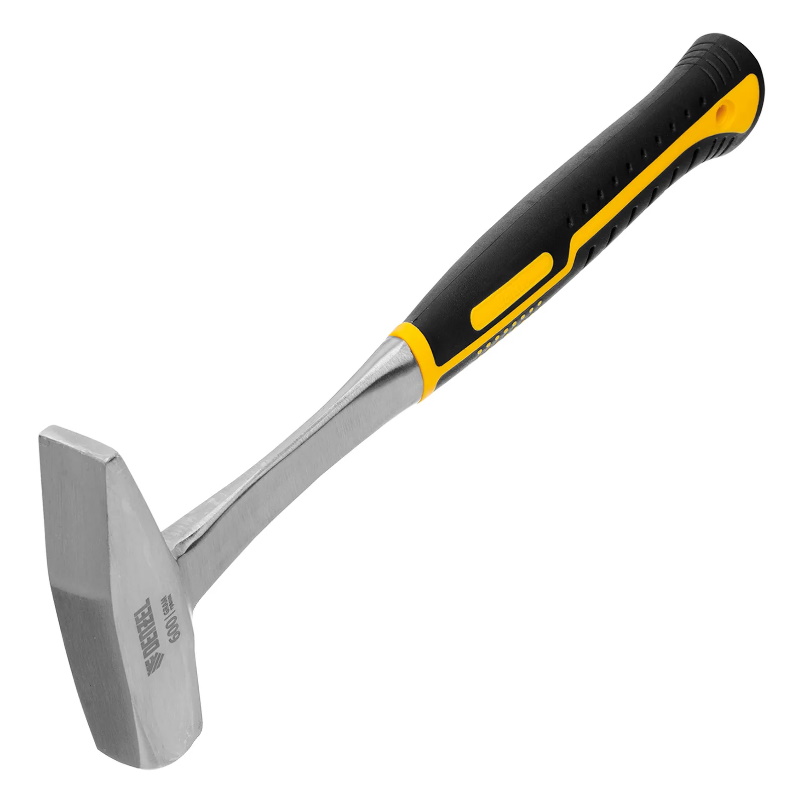 Молоток слесарный Denzel 10404 600 г цельнометаллический двухкомпонентная рукоятка 807₽