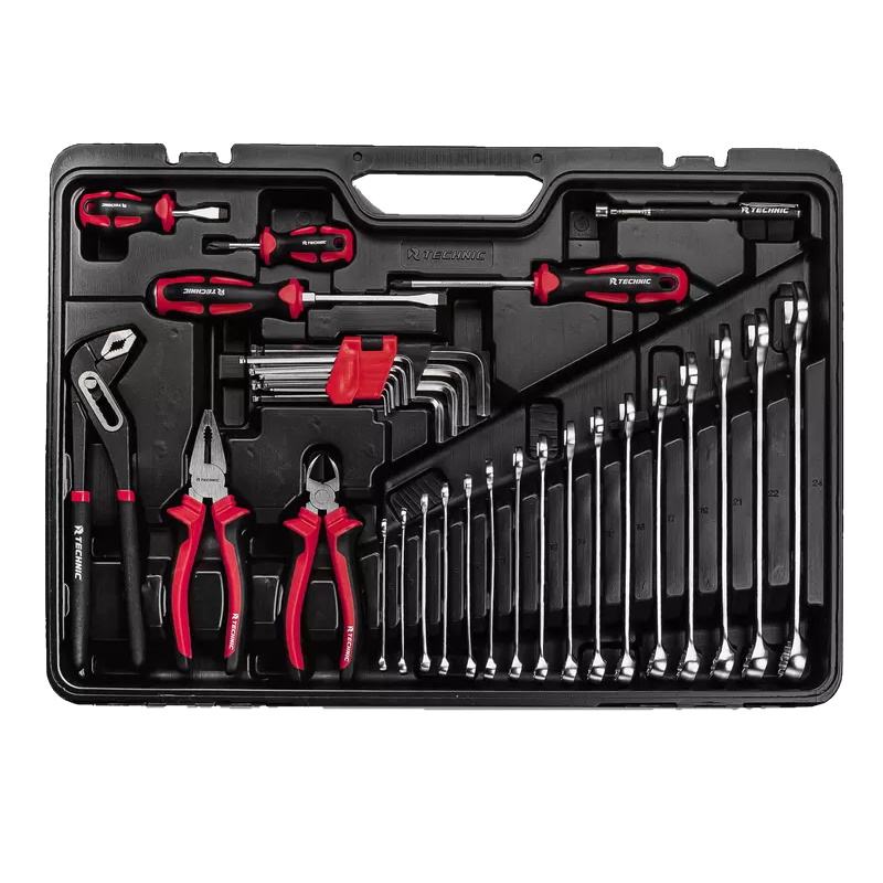 Набор ручных инструментов Runtec Technic RT-HT143T, 143 предмета, 1/2", 1/4" в Ярославле
