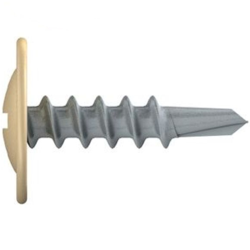 Саморез Starfix SMP1-30952-150 42х16 мм с прессшайбой цинк со сверлом RAL 1014 150 шт в пластиковом контейнере 192₽