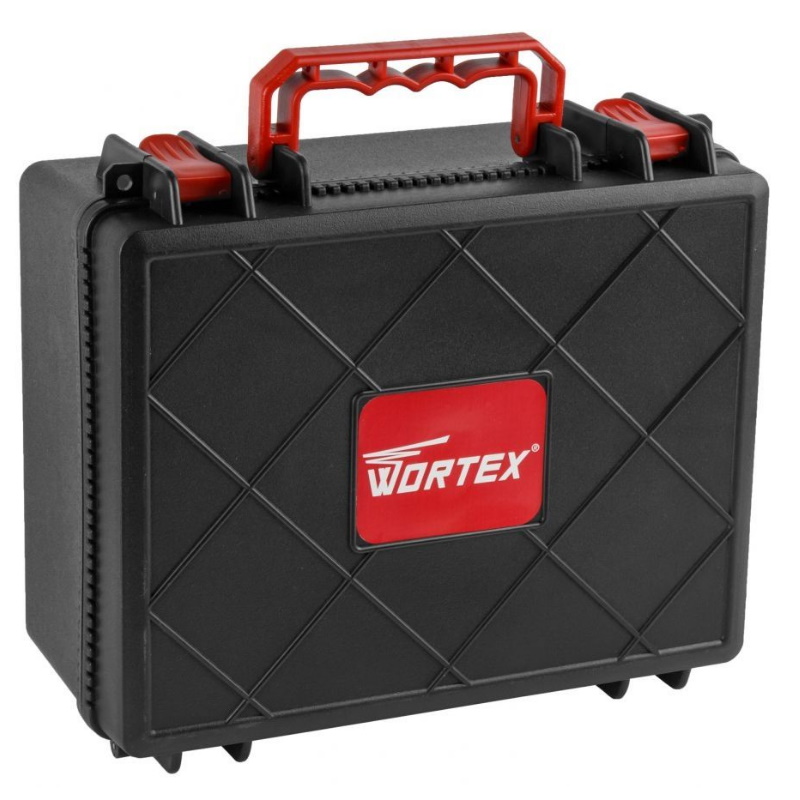 Нивелир лазерный Wortex LL 0330-1 0323144, в чемодане + аксессуары 3х360°, до 25 м, +/- 0.3 мм/м, зеленый в Угличе