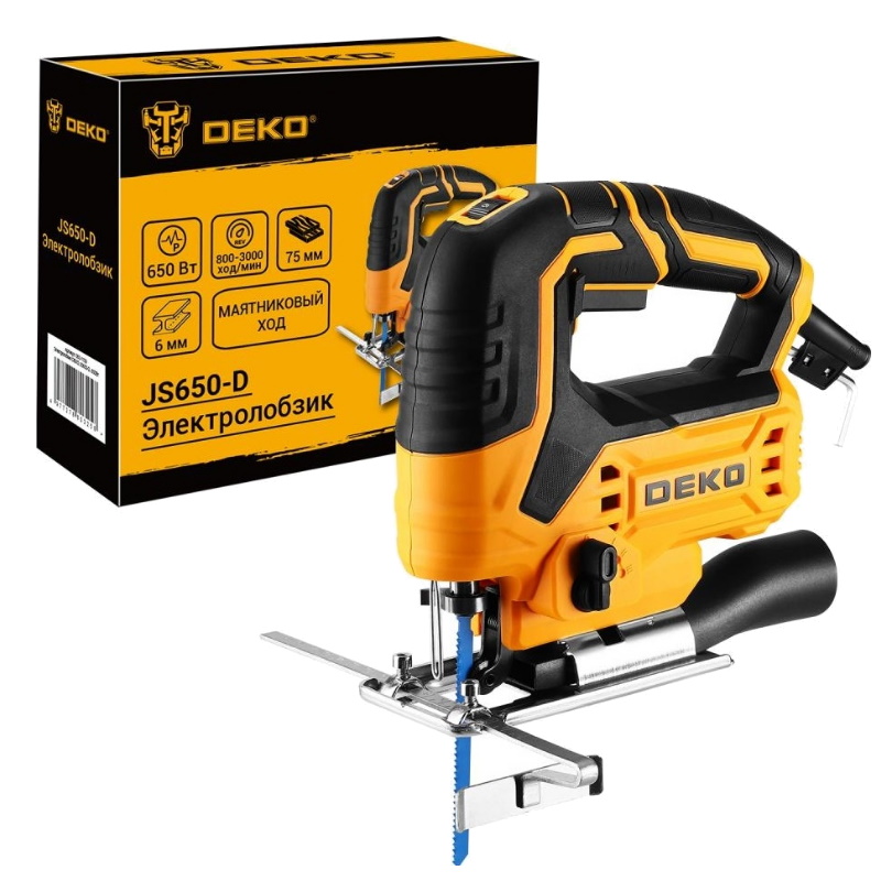Электролобзик Deko JS650-D 083-1159, 650 Вт 
