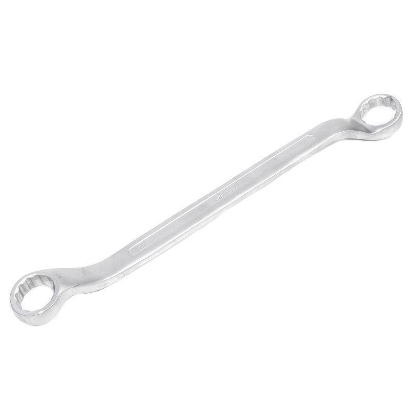 Ключ накидной двусторонний Hortz 103537, 22х24, хромирование в Рыбинске