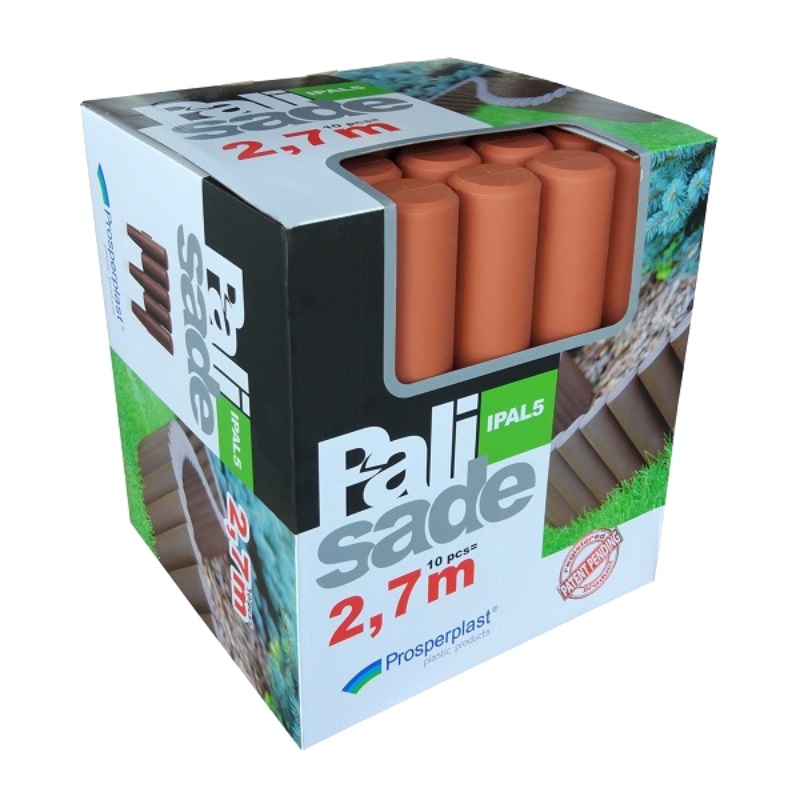 Заборчик для клумбы Prosperplast Palisada IPAL5-R624 (2.7 м, терракотовый) в Рыбинске