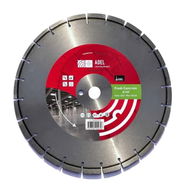 Диск алмазный Adel Instrument Fresh Concrete 00-00016276, Ø400*3.2*25.4  в Кинешме