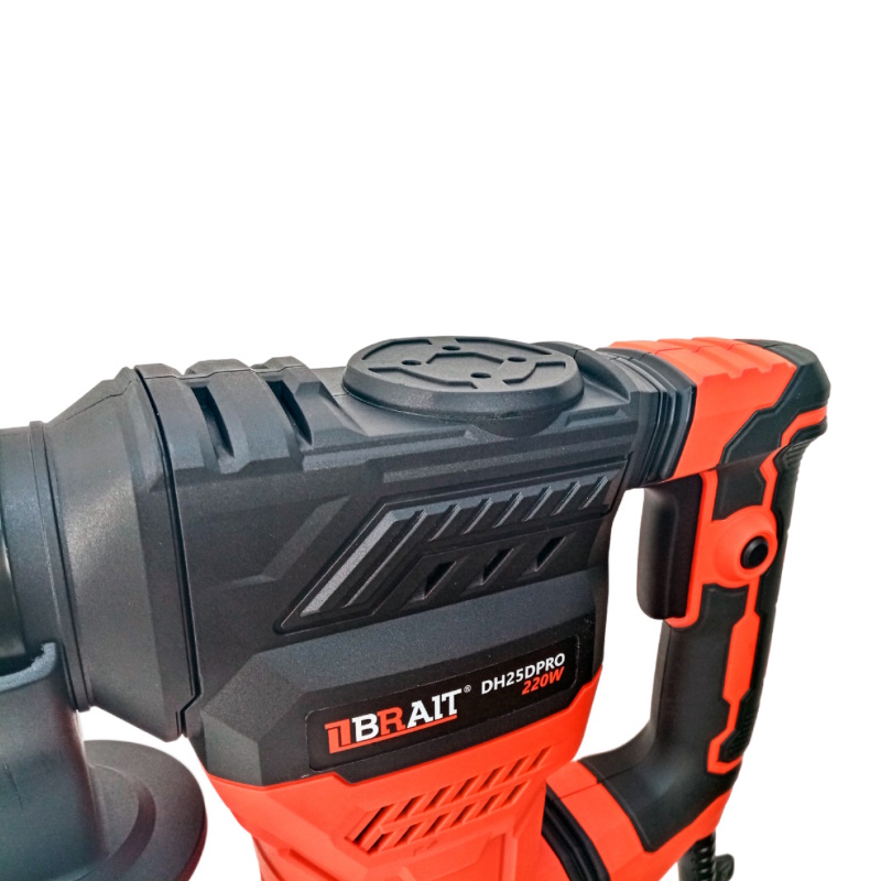 Молоток отбойный электрический Brait DH25DPRO 21.01.184.087 (1500 вт; 4100 уд/мин; 20 дж, 50 Гц, патрон-SDS MAX.) в Кинешме