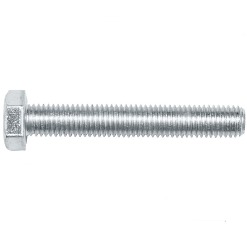 Болт Starfix SMV1-21573-5, М14х120 мм, шестигранный, цинк, класс прочности 5.8, DIN 933, 5 кг в Иваново