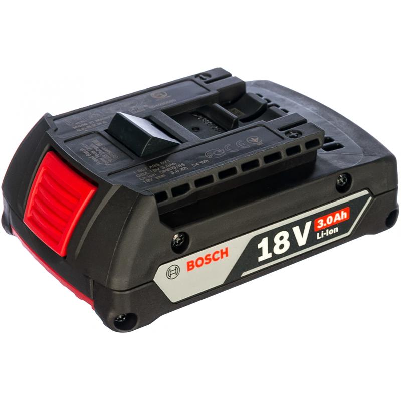 Аккумулятор Bosch GBA 1.600.A01.2UV,  Li-ion, 18В, 3.0 А/ч