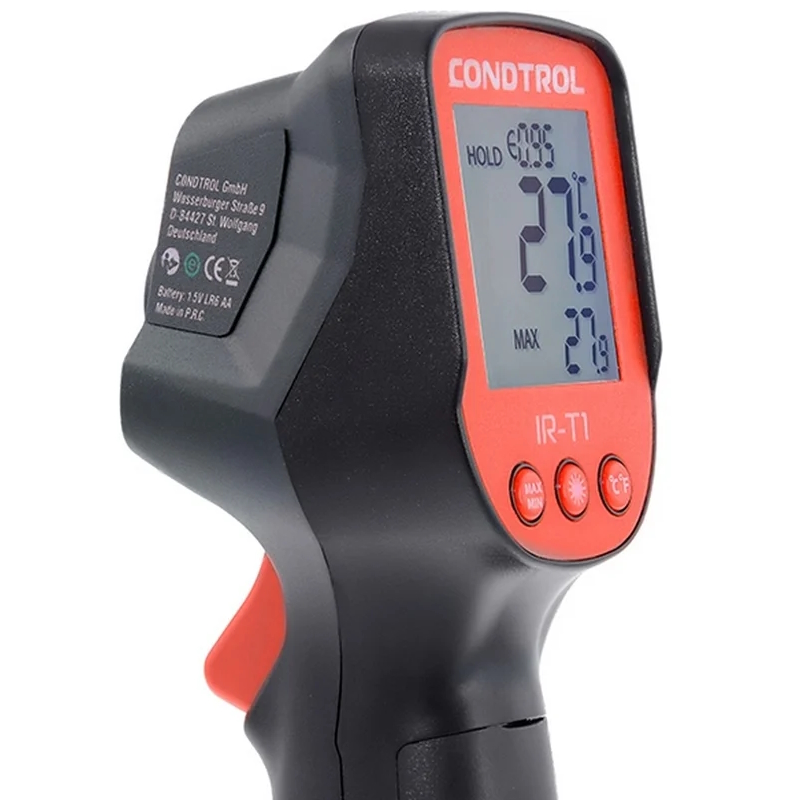 Пирометр-термометр инфракрасный Condtrol IR-T1 (диапазон от -50 до 600°С, быстрый отклик) во Владимире