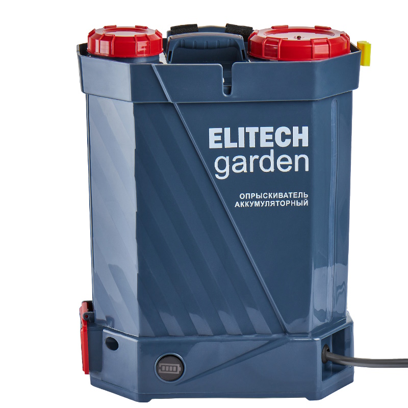 Опрыскиватель аккумуляторный Elitech GARDEN ОСА 16 210638, 12В, свинцово-кислотная батарея, бак-16л