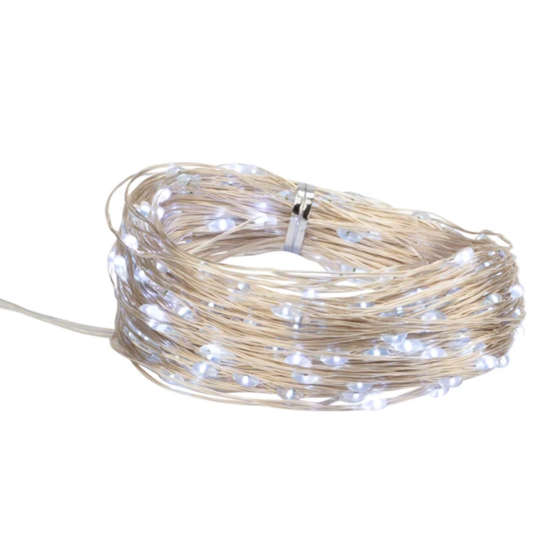 Гирлянда светодиодная Neon-Night "Роса" 303-215 1453485, 30м, 300LED, белый, 3.6Вт, IP44 в Муроме