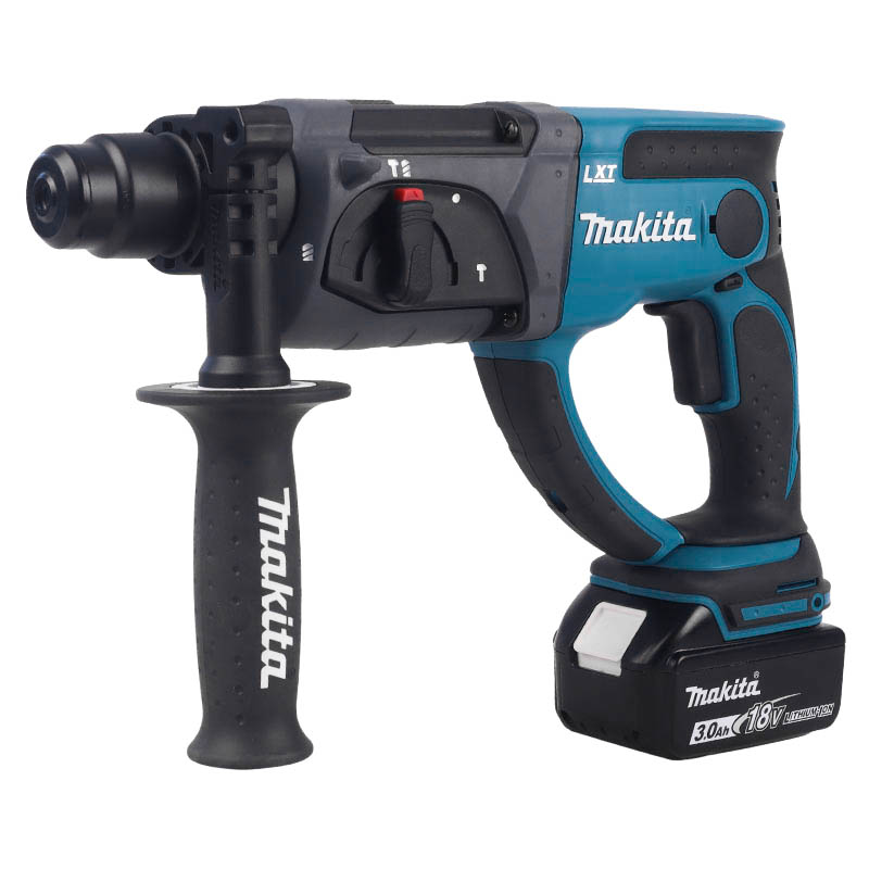 Аккумуляторный перфоратор Makita DHR202RF (патрон SDS-Plus, Ø 20 мм, 3 режима)
