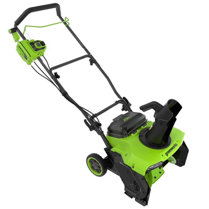 Снегоуборщик аккумуляторный Greenworks GD40STX2 2603407, 40В, 51 см (без АКБ и ЗУ)