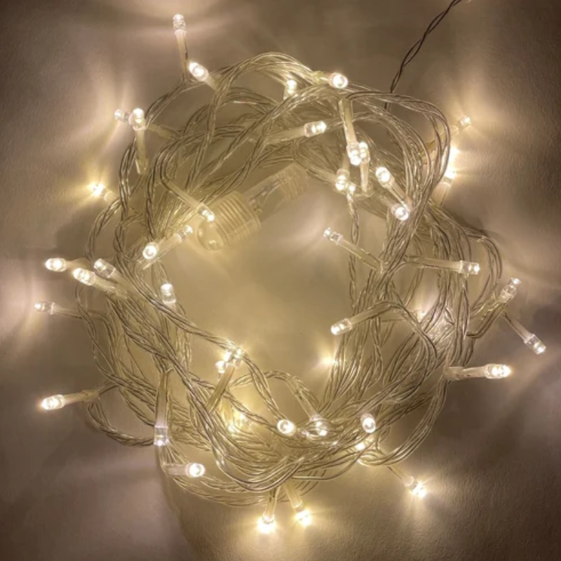 Гирлянда светодиодная "Нить" Эра Б0041904 550927, 5м 48LED 24В IP44 тепл. свет (без трансформатора Б0041911)  в Угличе