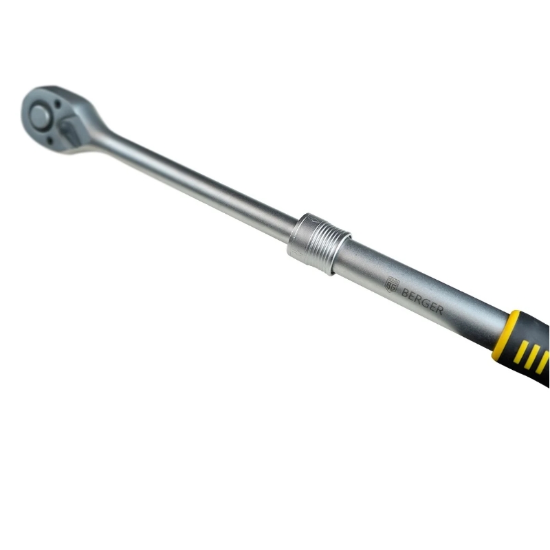 Трещотка телескопическая Berger BG2282, 1/2" 305 - 445 мм, 72 зубца