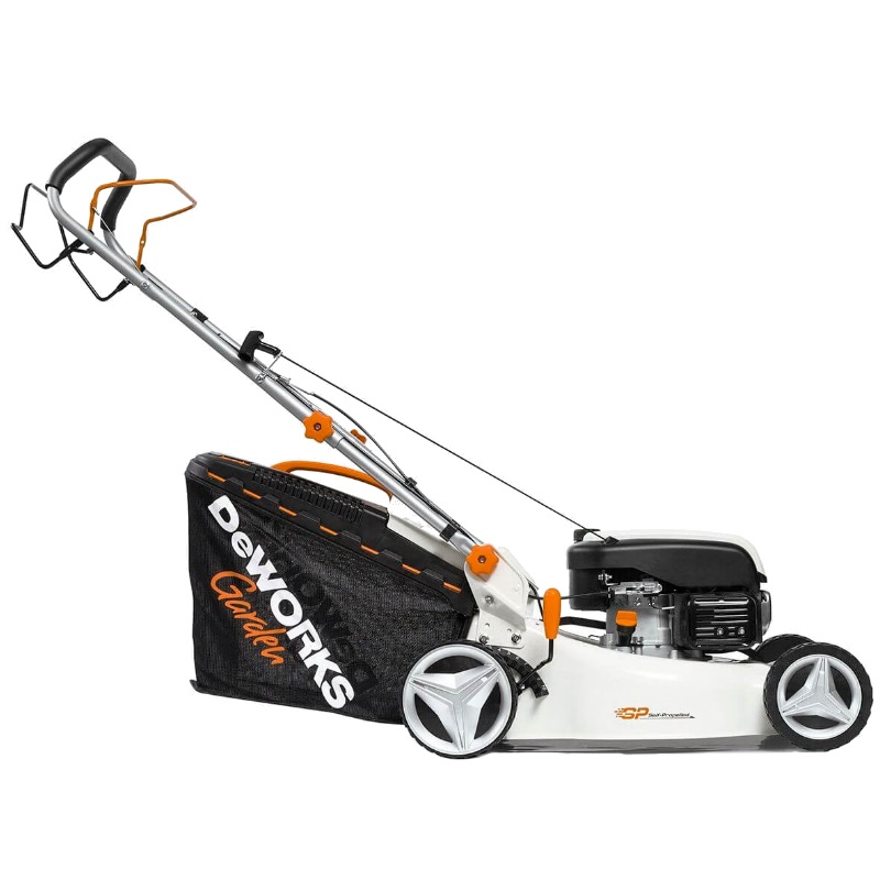 Газонокосилка бензиновая DeWorks L 48SP, 4,5 л.с., ширина скашивания 48 см, самоходная в Туле