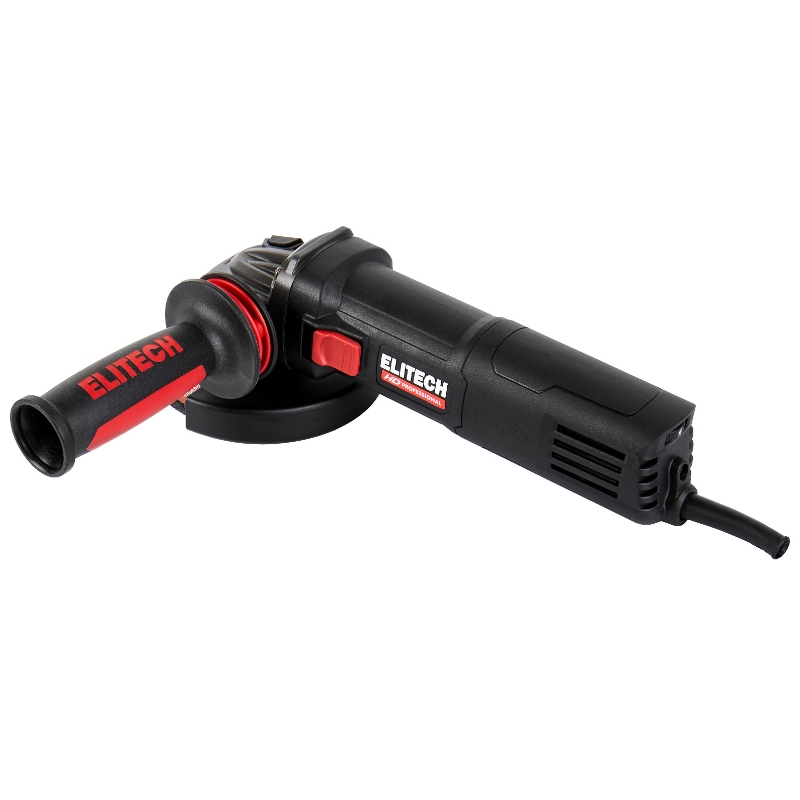 Угловая шлифмашина (болгарка) Elitech AG 1412E 205375 E2213.050.01, 125 мм, 1400 Вт, плавный пуск, регулировка оборотов, в кейсе в Ярославле