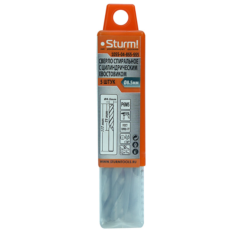 Сверло по металлу Sturm 1055-04-8S5-SS5  в Кинешме