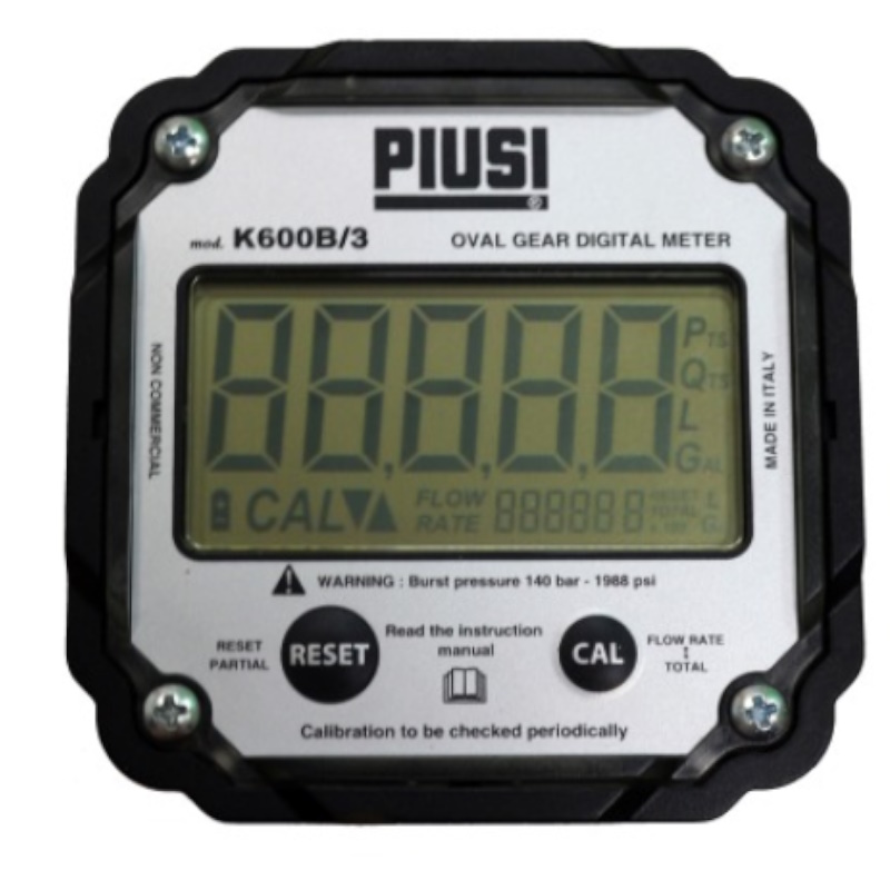 Электронный счетчик для масла Piusi K600 B/3 F00491010, 10-100 л/мин в Туле