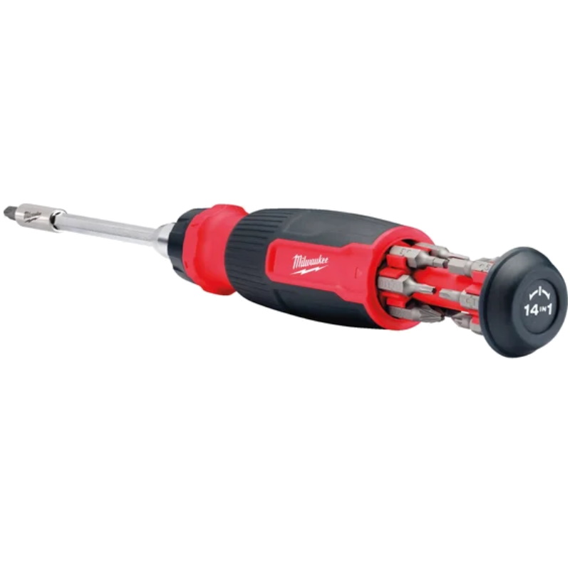 Отвертка Milwaukee 4932480582, универсальная, с трещоткой, 14 в 1  в Иваново