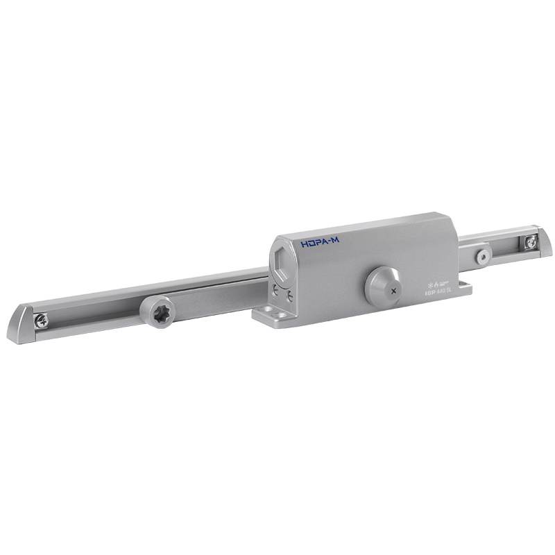 Доводчик дверной Нора-М ISPARUS 440 Slider 18783, от 70 до 130 кг, серый, со скользящей тягой в Туле