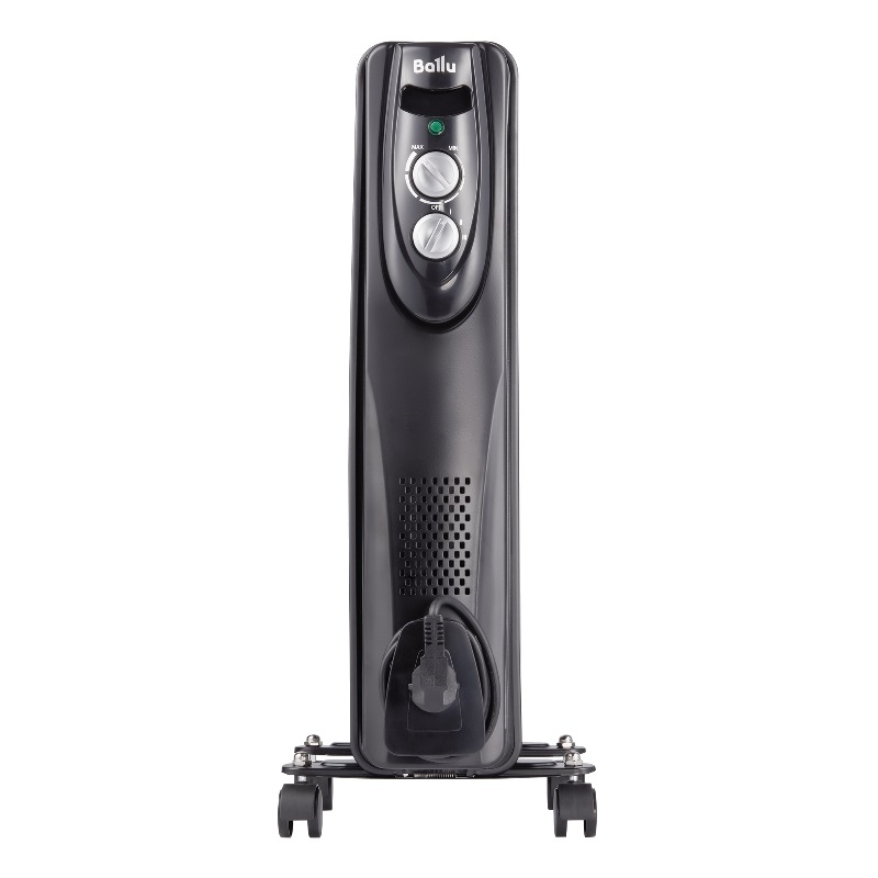 Масляный радиатор Ballu BOH/CL-09BRN black (2000 Вт, 9 секций, 3 режима обогрева) в Туле