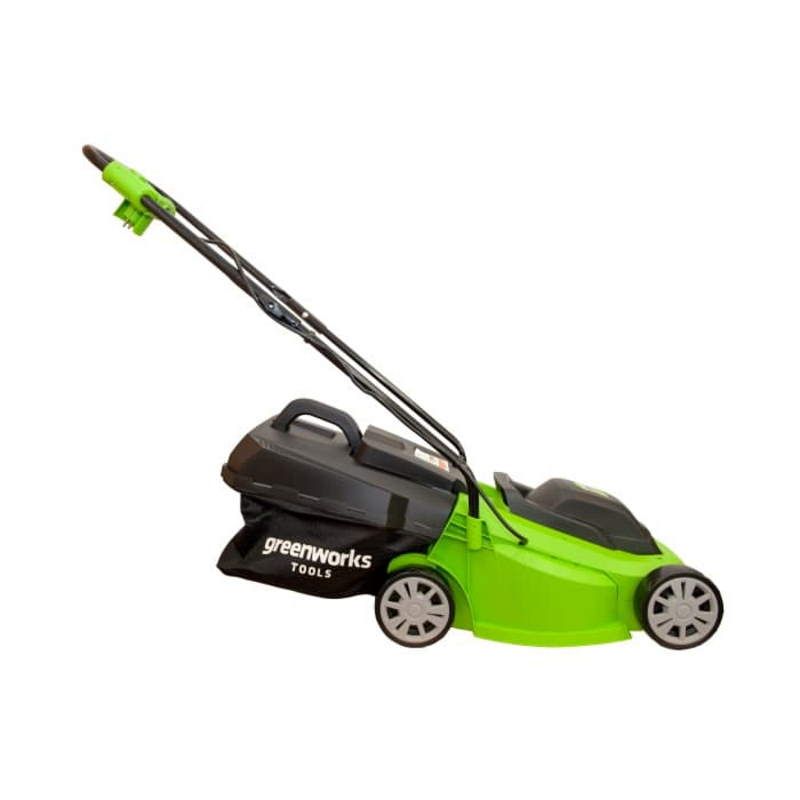 Газонокосилка Greenworks GLM1232 2502207, 1200 Вт, 33 см в Рыбинске