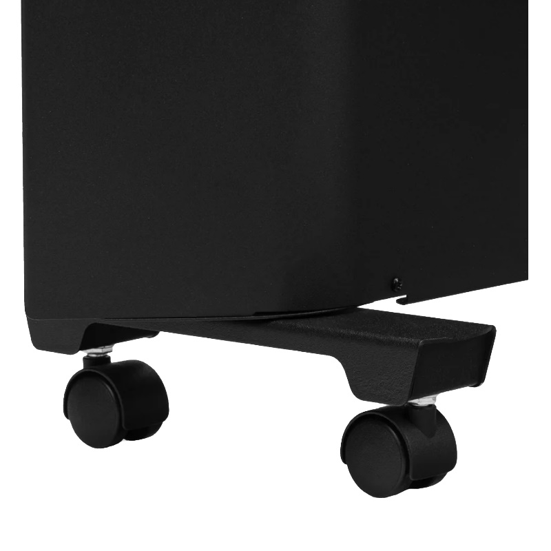 Конвектор электрический Denzel XCE-1500B 98128, 230 В, 1500 Вт, черный, сушилка, колеса, Х-элемент в Иваново