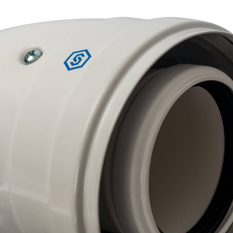 Колено для конденсационных котлов 90° Stout SCA-8610-210090 DN60/100, PP-FE в Кинешме