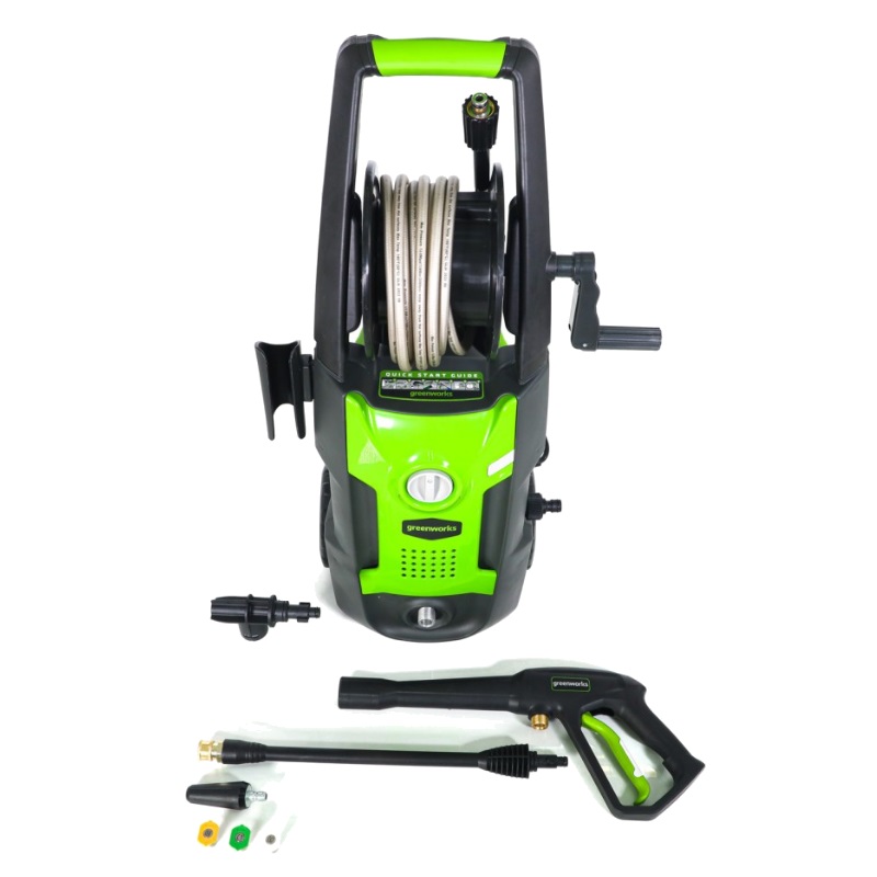 Мойка высокого давления Greenworks GPWG4II 5106507, 130 бар, электрическая, 1800 Вт в Муроме