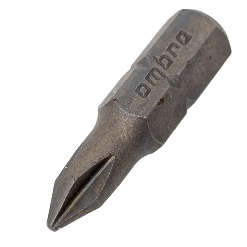 Вставка-бита Ombra 514401 055805, 1/4"DR крестовая, РН1, 25 мм