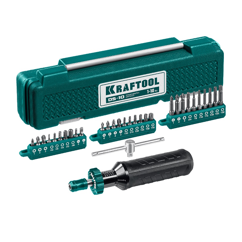 Динамометрическая отвертка Kraftool 64037 1-10 Нм 6189₽