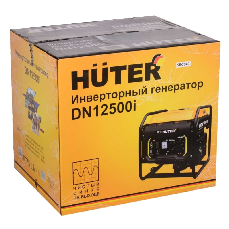 Инверторный генератор Huter DN12500i, 64/10/12 в Иваново