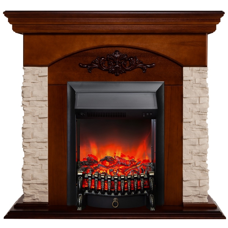 Каминокомплект RealFlame NEAPOLIS STD/EUG NT + FOBOS LUX BL 10019815 в Твери