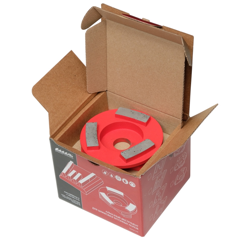 Фреза алмазная шлифовальная Adel Instrument GFB 00 00-00016444, /40*12,5*6,4 R/3 (12 grit)