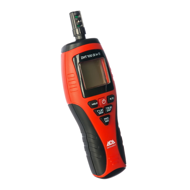 Измеритель влажности и температуры ADA ZHT 100 (6 in 1)