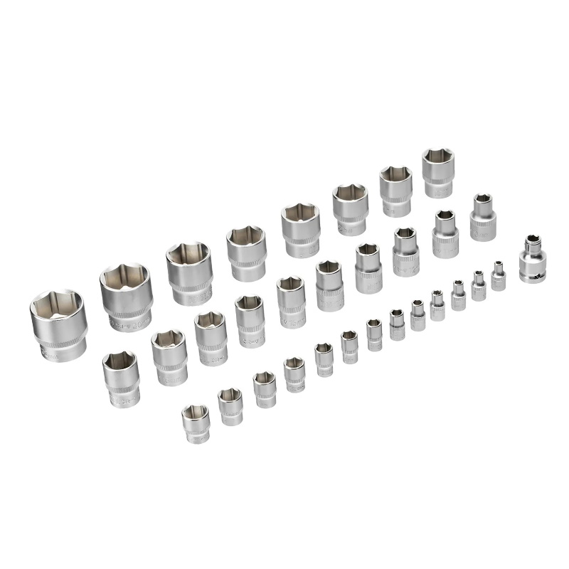 Набор инструментов Denzel 15813, 1/2", 1/4", CrV, S2, пластиковый кейс, 94 предмета в Александрове