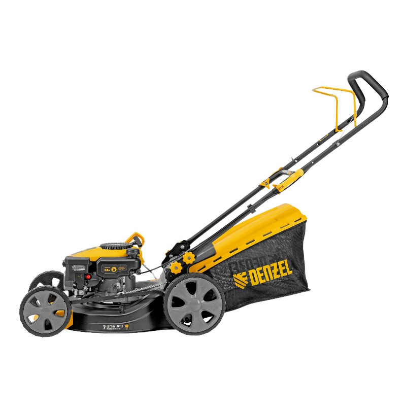 Газонокосилка бензиновая DENZEL GLD-460-K, 3,5 л.с., ширина скашивания 46 см, 58814 в Вологде