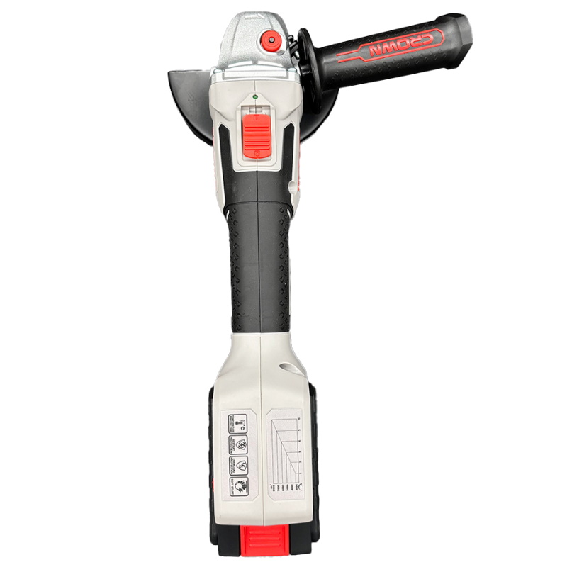 Угловая шлифмашина (болгарка) аккумуляторная Crown CT23028-125HX-4S BMC, 125 мм, 20 В, плавный пуск, регулировка оборотов, в кейсе в Нижнем Новгороде