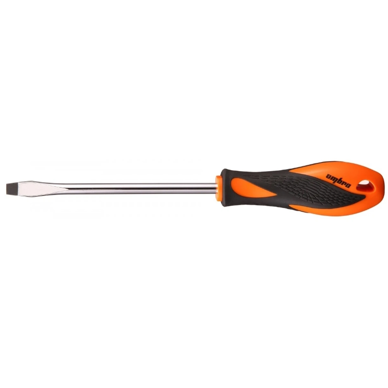 Отвертка стержневая шлицевая Ombra 750480 ROUND GRIP 059042, SL4x80 мм во Владимире