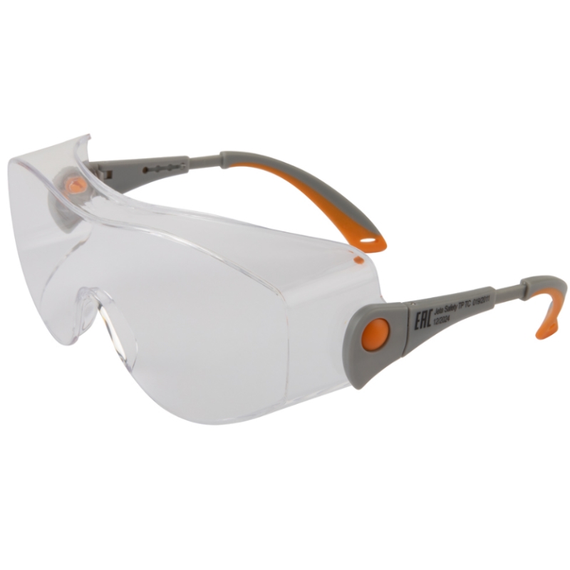 Открытые очки с панорамным обзором Jeta Safety JSG-3911, защитное покрытие, прозрачные линзы