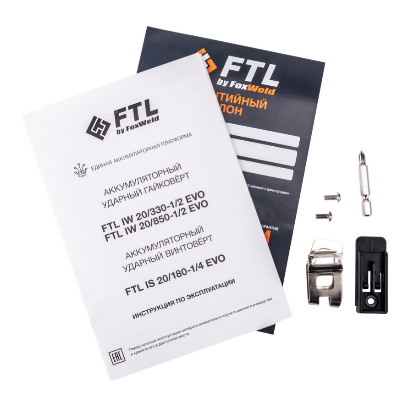 Аккумуляторный ударный винтовёрт FTL IS 20/180-1/4 EVO 8052 в Ярославле