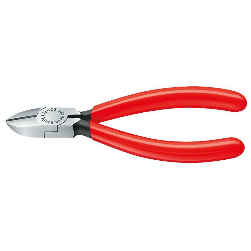 Бокорезы электромеханика Knipex KN-7601125 125 мм фосфатированные обливные ручки 4772₽
