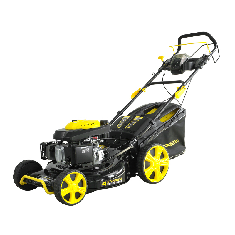 Газонокосилка бензиновая Snirrex PM5360, ширина скашивания 52,5 см, самоходная в Александрове