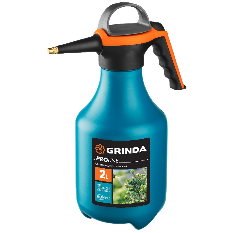 Помповый опрыскиватель Grinda PROLine PP-2 425052 (2 л, колба из полиэтилена)