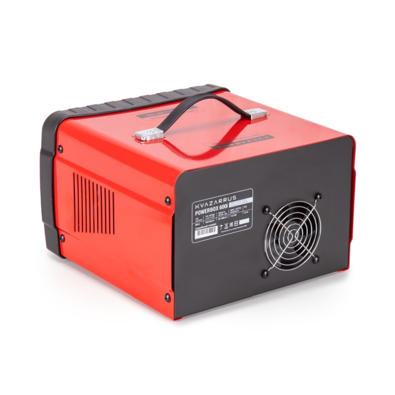 Инверторное пуско-зарядное устройство Kvazarrus PowerBox 600i, таймер, пластиковый кейс, 8764