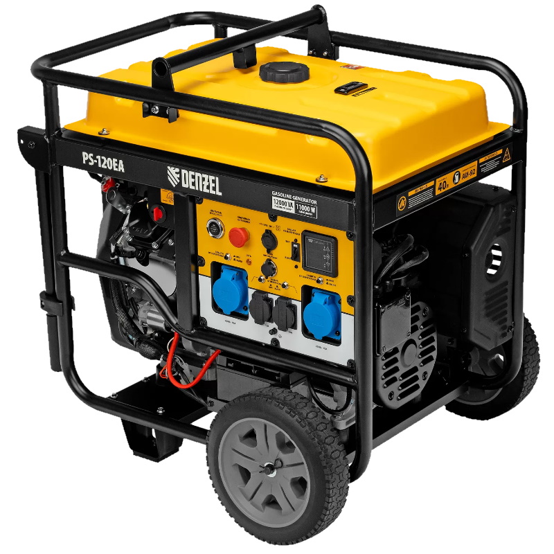 Бензиновый генератор Denzel PS-120EA, 946964 в Муроме