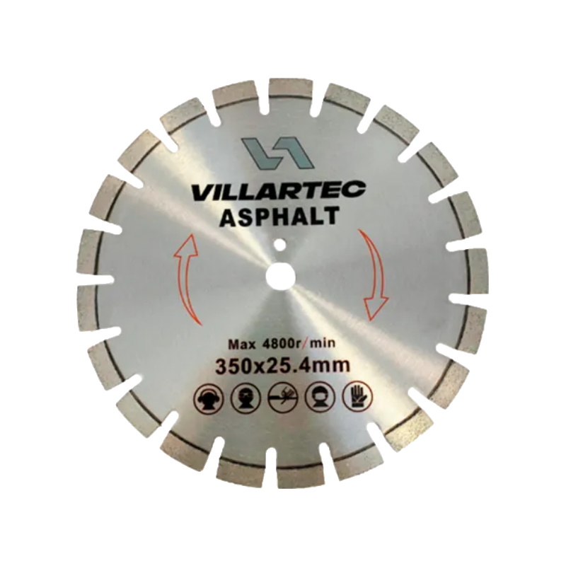 Алмазный отрезной круг Villartec Асфальт 257304000002, D 350 мм, 14"  в Рыбинске