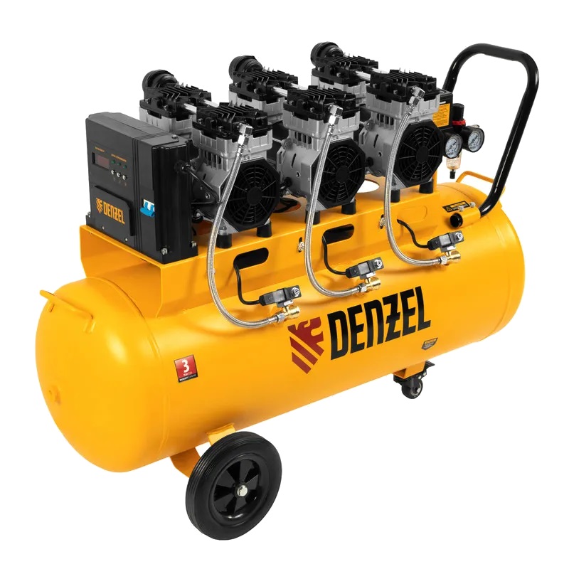 Компрессор безмасляный Denzel DLS 2250100 58029