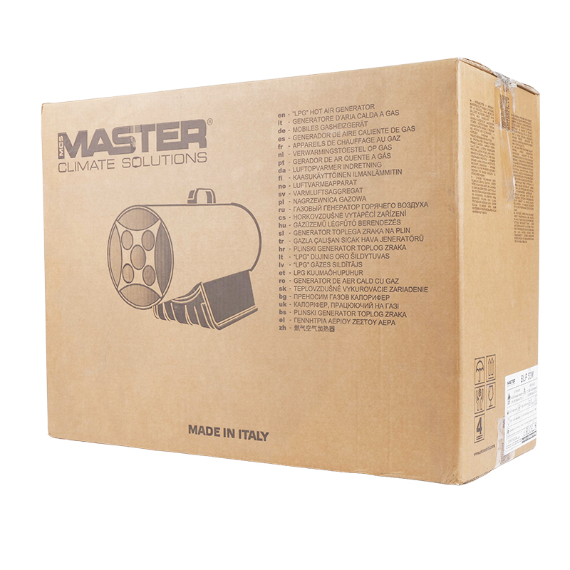 Газовая тепловая пушка Master BLP 53 M (мощность 53 кВт, производительность 1450 м³/ч, прямой нагрев) в Кинешме